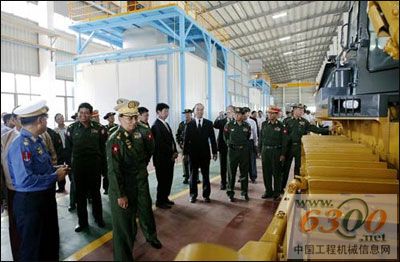 工程机械 山推 缅甸