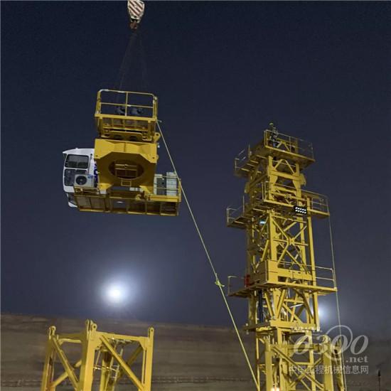 司机室平台整体吊装