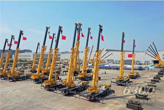 徐工起重机新品上市,持续领跑全行业