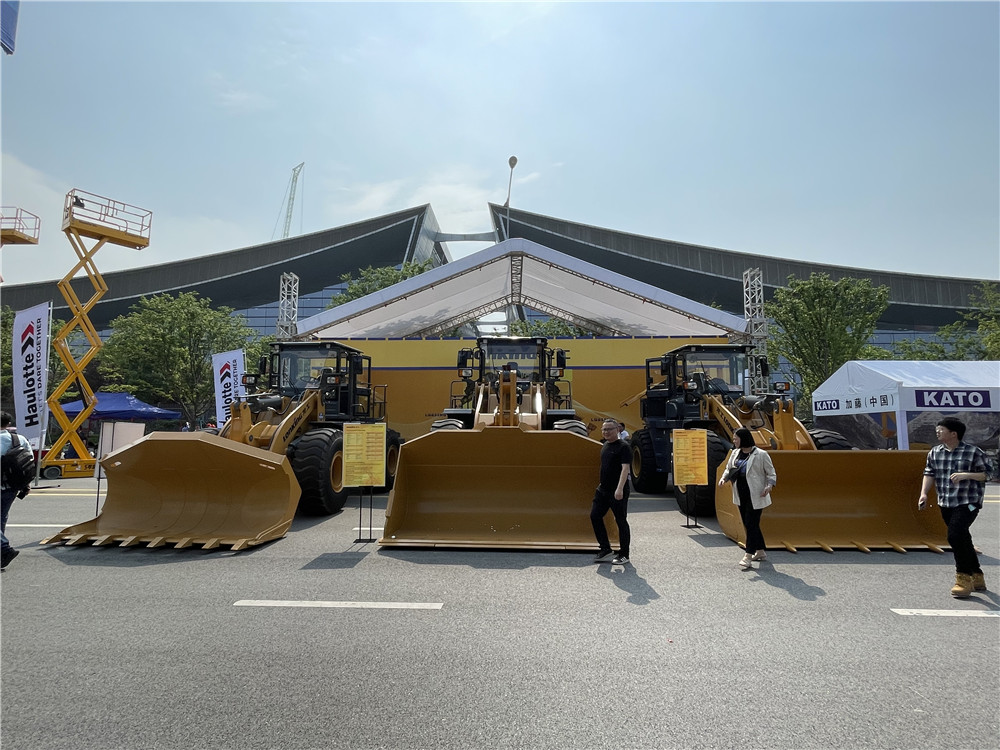 2023长沙国际工程机械展览会展台风采：龙工