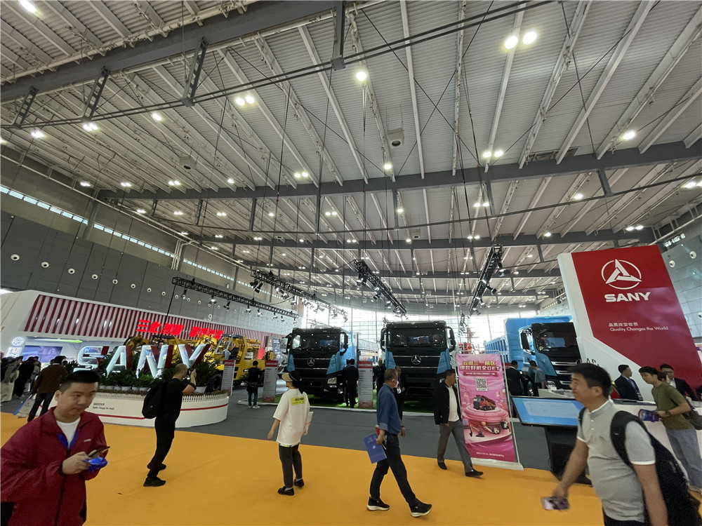 2023长沙国际工程机械展览会展台风采：三一重工