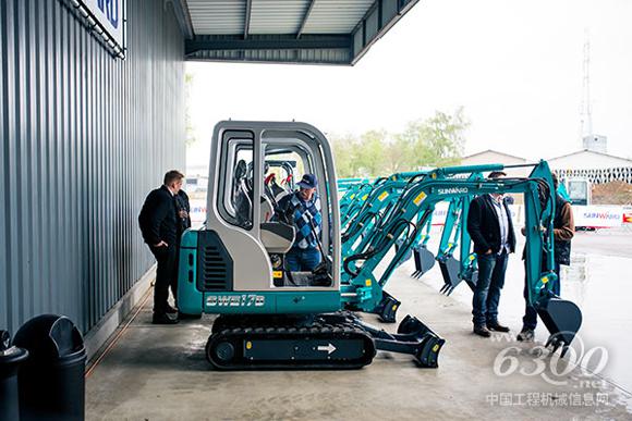 山河智能比利时子公司生产的<a href=//product.d1cm.com/wajueji/ target=_blank>挖掘机</a>