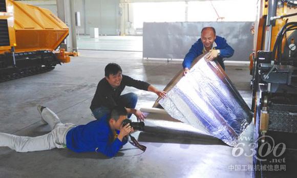 陕建机械:团队协作备战宝马会展