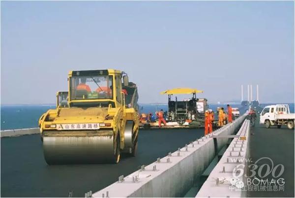  青岛跨海大桥施工应用