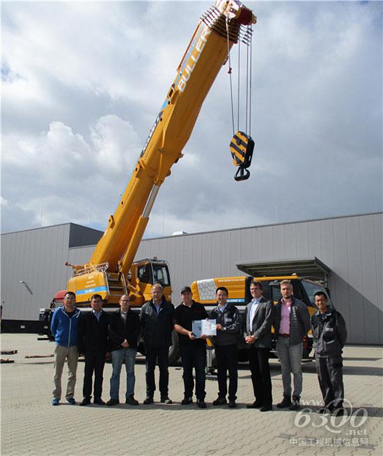 顺利通过认证,德国用户对徐工XCA100E大加赞赏