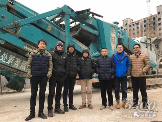 南方路机移动破碎筛分系列回访(河南站)