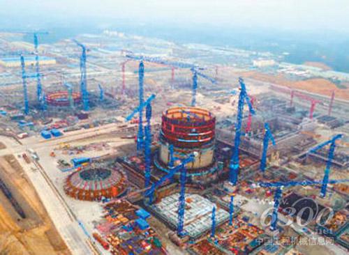 防城港华龙一号示范项目施工现场