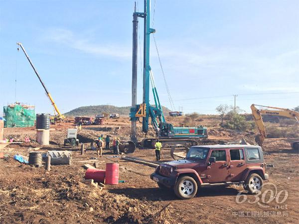 马林贝蒂特大桥施工现场