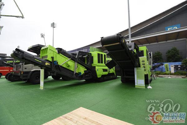 △中联重科矿山成套设备集体亮相2021长沙展