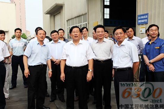 全国政协副主席、科技部部长万钢视察徐工