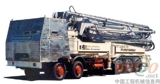 加装防辐射的特殊设备，在切尔诺贝利的工作中，第一次在普茨迈斯特混凝土泵车外配上了铅质的罩子和远程控制视频摄像机