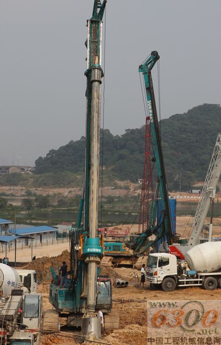 山河智能 地铁 桩工机械