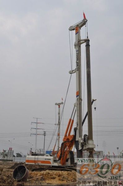 　旋挖钻机首度亮相揭阳普宁