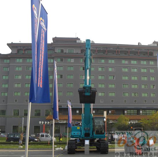 山河智能 室外展区