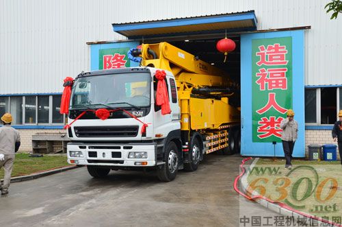 厦工混凝土泵车