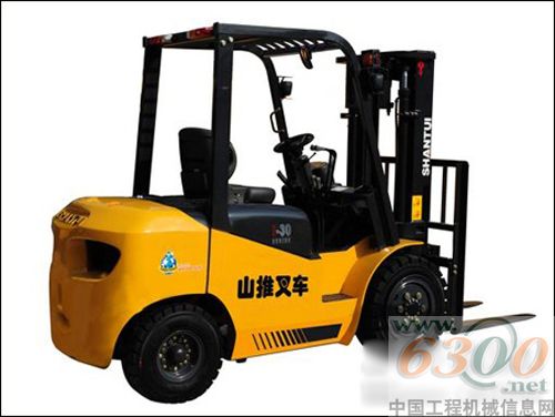 全新外观的山推叉车